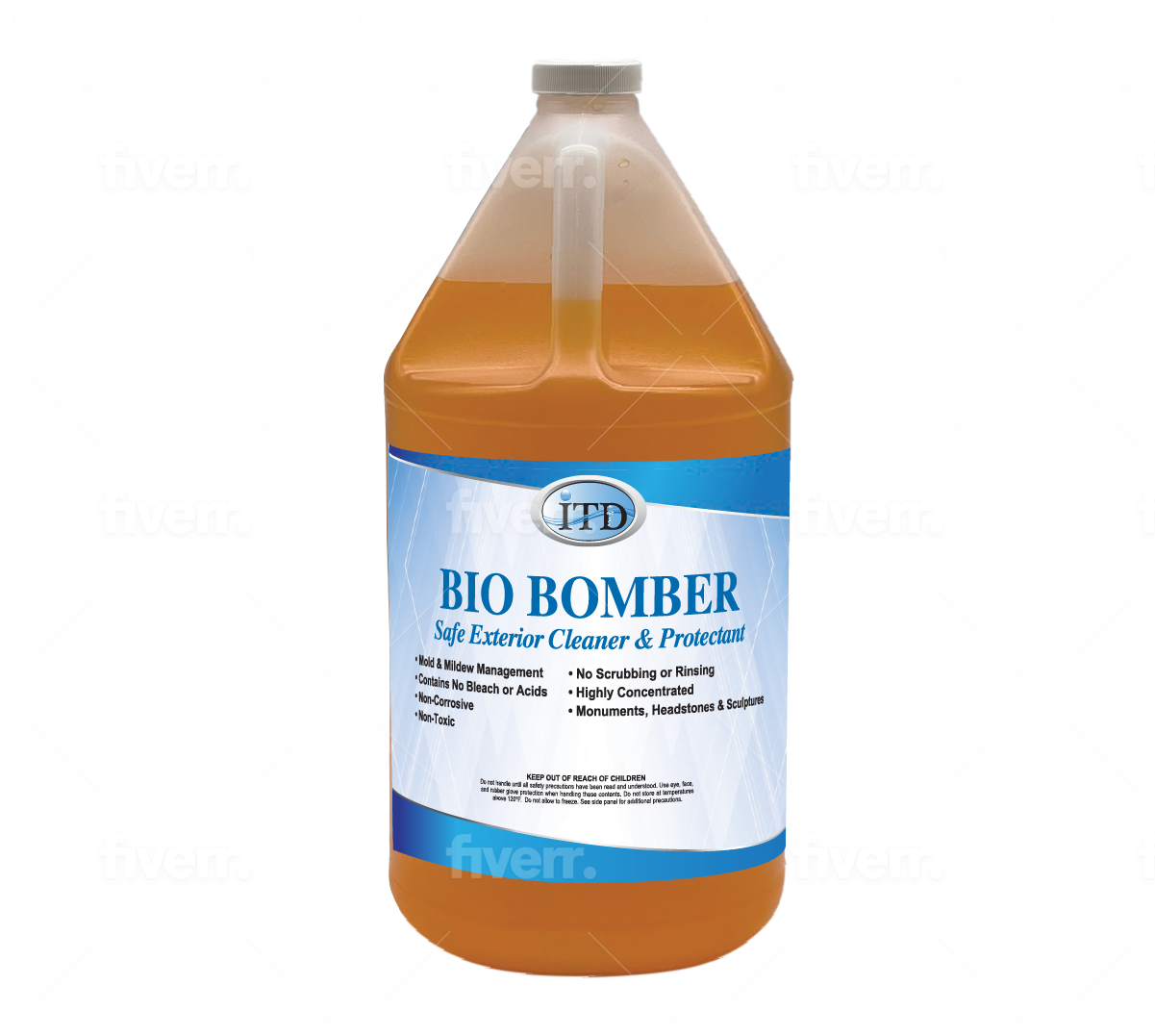 Bio Bomber Safe Exterior Cleaner & Protectant - Pressure Washing Chemicals