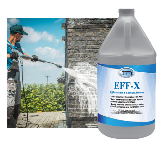 EFF-X – Efflorescence & Calcium Remover - Pressure Washing Chemicals