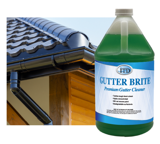 Gutter Brite – Gutter Cleaner & Oxidation Remover - Pressure Washing Chemicals