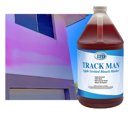 Track Man – Apple Scented Bleach Marker - Pressure Washing Chemicals