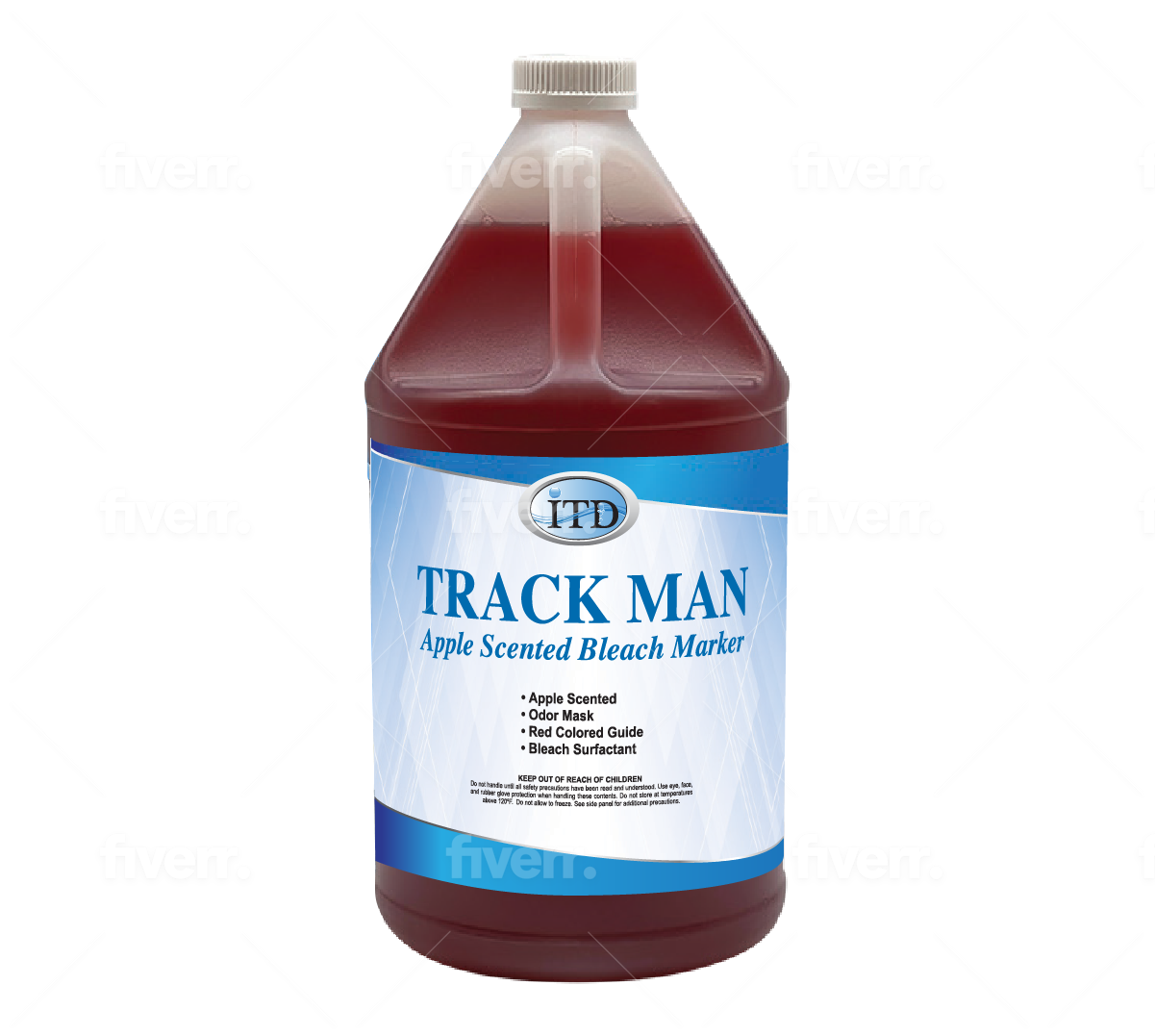 Track Man – Apple Scented Bleach Marker - Pressure Washing Chemicals