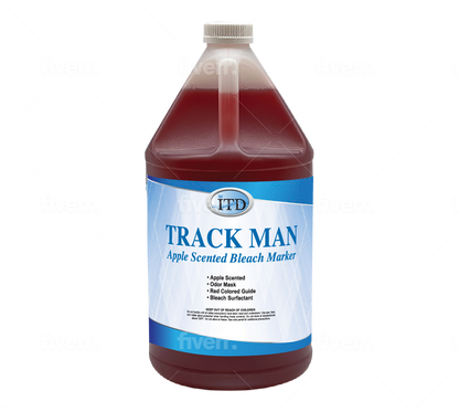 Track Man – Apple Scented Bleach Marker - Pressure Washing Chemicals